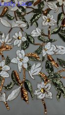 Tissu brodé pour la décoration de la maison