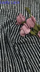 100% polyester feuille de paille brodée dentelle tissu brillant luxe pour les occasions de mariage