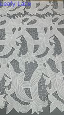 Tissu en dentelle creuse Tissu en maille de dentelle brodée Tissu en dentelle pour occasions Tissu de soirée