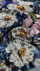 Des séquences personnalisées de tissu 100% polyester