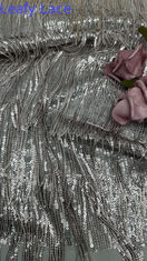 Des étoffes de paillettes élégantes et brillantes Luxueuses pour les filles et accessoires faits à la main