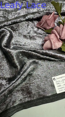 Tissu en dentelle métallique pour robes Robes de soirée broderie de luxe