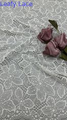 Effets de creusement floral uniques en dentelle blanche pour les robes de soirée de mariage artistiques