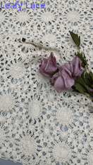 Design solaire en tissu de dentelle à cordes à feuilles creuses pour les robes de soirée Vêtements d'été