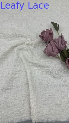 Beautiful Lace Fabric Guipure Elegant Customized For Ladies for Bridal