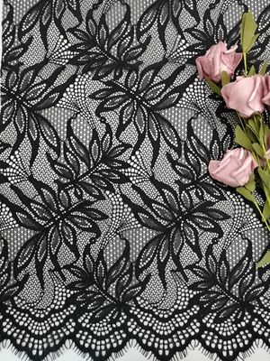 Chantilly Eyelash Scallop Lace Fabric