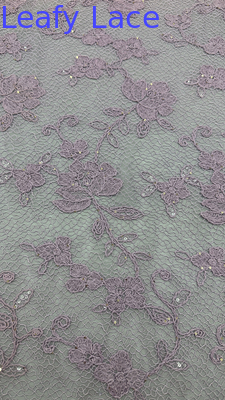 Broderie de paillettes à perles Durable et élégant Luxe Lace Fleur Broderie de tissu Lace Tissu Mariage Anniversary Occasions Tissu à perles de paillettes de haute qualité
