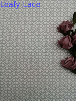 Tissus brodés à feuilles durables et élégants Tissus brodés en dentelle pour les mariages et les anniversaires