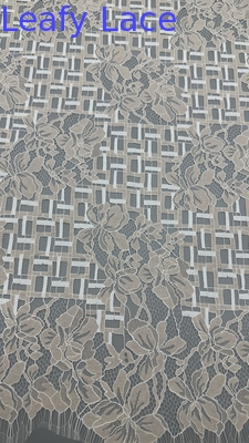 Tissu de dentelle élégante brodée de mariage Tissu pour robe