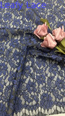 Des feuilles de brocart de dentelle de tissu de laine Mesh respirer dentelle de tissu élégant