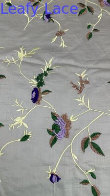 Tissus à l'étoffe en dentelle de style français, moelleux et respirants, tissus en maille de tulle pour l'artisanat