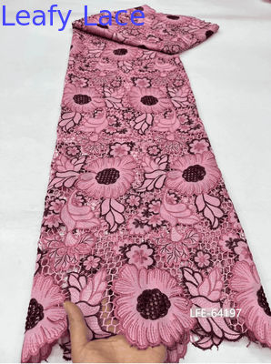 Broderie dentelle tissu Leser dentelle française dentelle vintage tissu de luxe maille Tulle pour la nouvelle collection