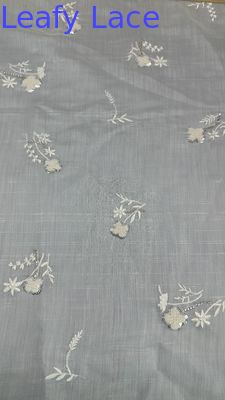 Tissu de dentelle de Chantilly française à perles de luxe dentelle en maille de paillettes pour robes de soirée et modèles de couture