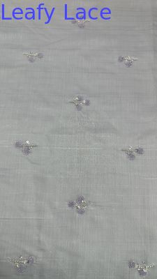 Tulle Mesh Fabric High Quality Sequin Metallic New Collection for Garments Gowns