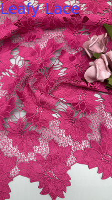 Luxe rose fleur broderie au laser dentelle style creux pour respirer haute qualité Premium