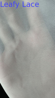 Tissu en tulle de haute qualité avec broderie personnalisée et motif de luxe feuillu