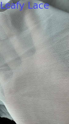 Tissu en tulle de haute qualité avec broderie personnalisée et motif de luxe feuillu