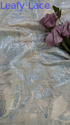 Tissu brodé de sequins de culture orientale pour soirée, événement d'entreprise, spectacle