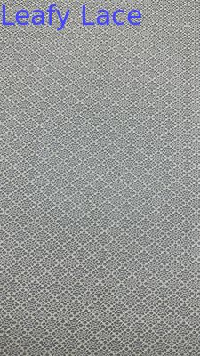Dentelle blanche 100% coton avec effet ajouré pour robes de soirée et de mariage artistiques