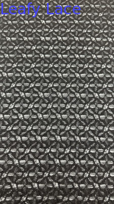 Effet creux en résille de dentelle noire pour robes de soirée artistiques et de mariage