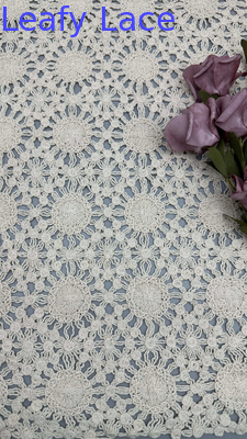 Design solaire en tissu de dentelle à cordes à feuilles creuses pour les robes de soirée Vêtements d'été