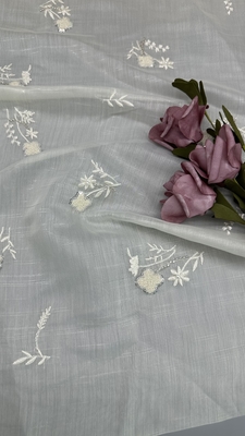 Tulle Mesh Tissu de dentelle brodé personnalisé Luxe Fabrique personnalisée Pour les robes de mariée Robes