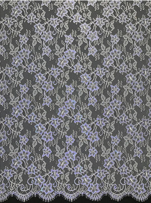 Madame française féminine Evening Dress Fabric de tissu de dentelle de Chantilly