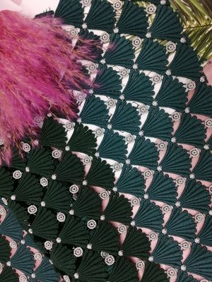 Tissu soluble dans l'eau de dentelle de crochet