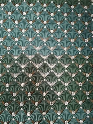 Tissu soluble dans l'eau de dentelle de crochet