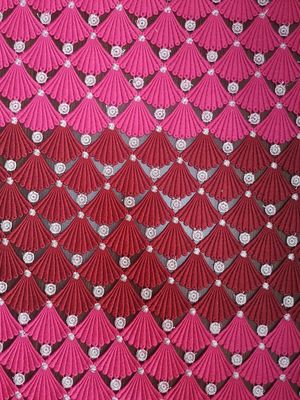 Tissu soluble dans l'eau de dentelle de crochet