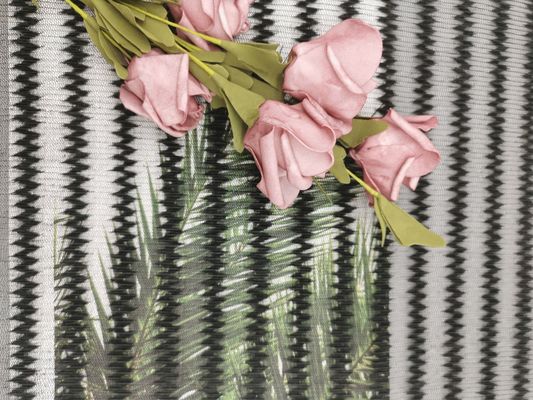 Le tissu plissé barré de dentelle a structuré Tulle