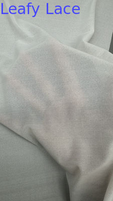 Tissu en maille de tulle en coton 100% de haute qualité Tissu en maille à feuilles respirantes