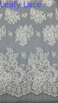 Embroidered Lace Fabric for Wedding Dresses Wholesale Bridal Lace Fabric for Wedding Dress Factories